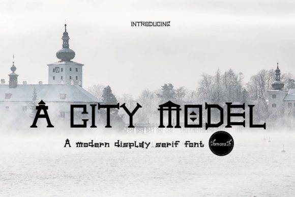 A City Model Font for Professional and Memorable Branding