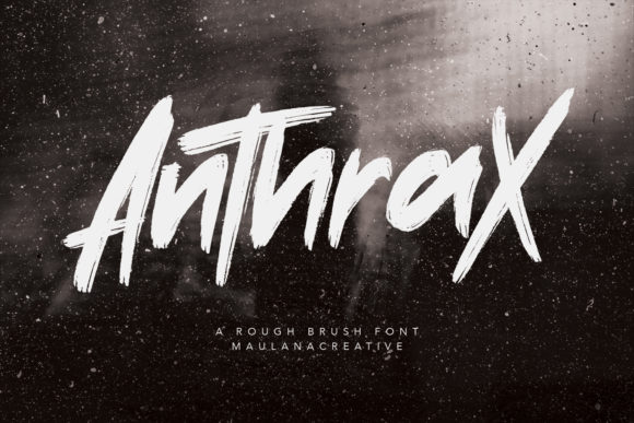 Anthrax Display Font for Bold Branding and Creative Campaigns