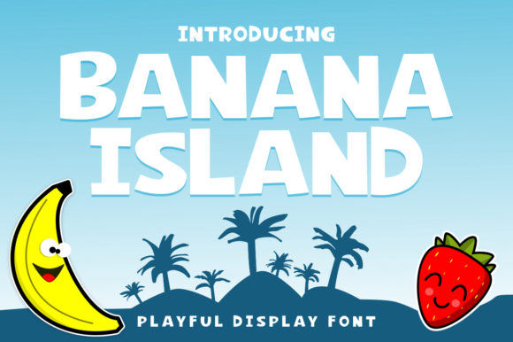 Banana Island Font: A Playful Display Typeface for Creative Projects