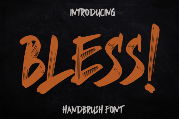 Bless Font for Branding and Creative Business Use