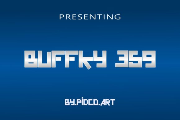 Buffky 359: A Bold Display Font for Memorable Branding