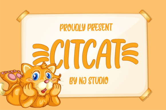 Citcat Display Font for Editorial Design and Creative Projects