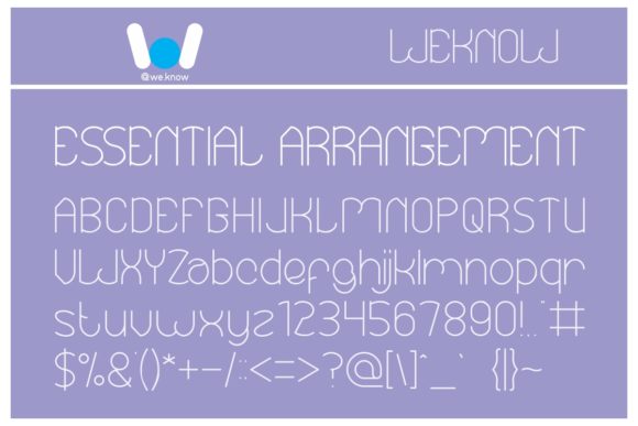 Essential Arrangement: A Display Font for Editorial Elegance