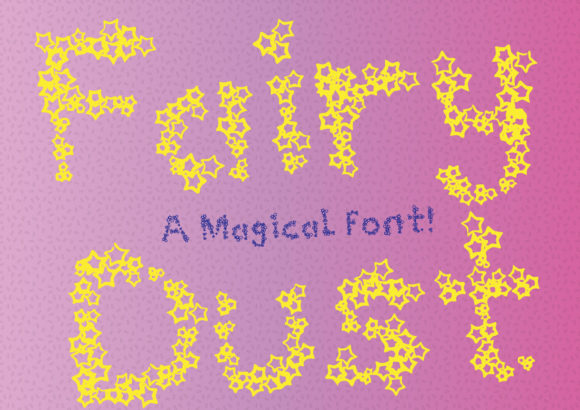 Fairy Dust Display Font for Fantasy-Themed Web Design
