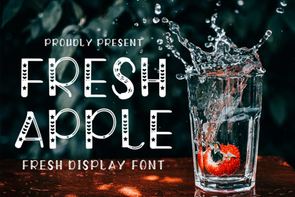 Fresh Apple Display Font for Modern Web Design