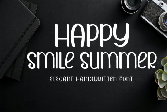 Happy Smile Summer Font Review: A Display Typeface for Creative Projects
