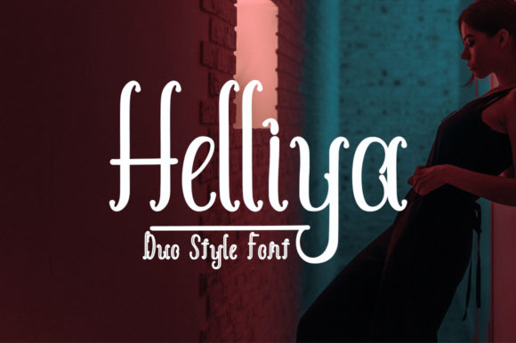 Helliya Display Font for Beautiful Craft Projects