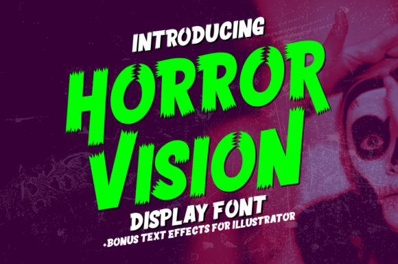Horror Vision Font for Bold Branding and Creative Designs