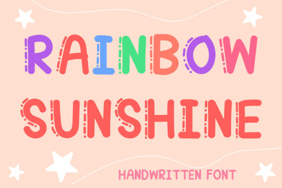 How Rainbow Sunshine Font Made My Brand Shine