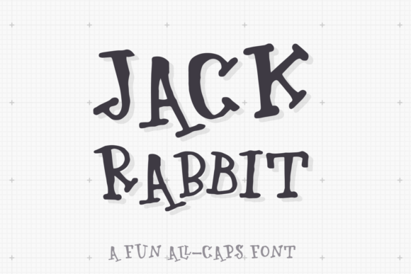 Jackrabbit Font: A Playful Display Typeface for Creative Branding