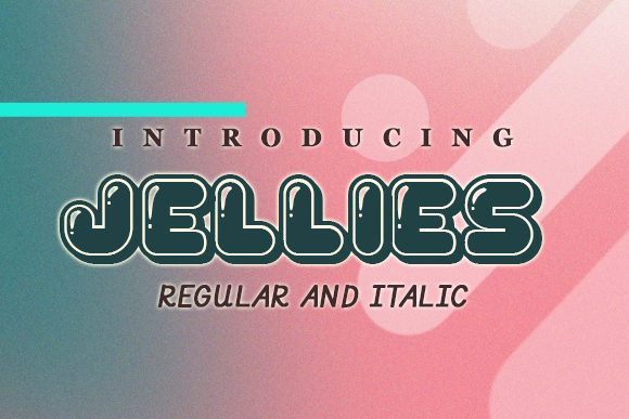 Jellies Display Font for Editorial Design and Creative Publishing