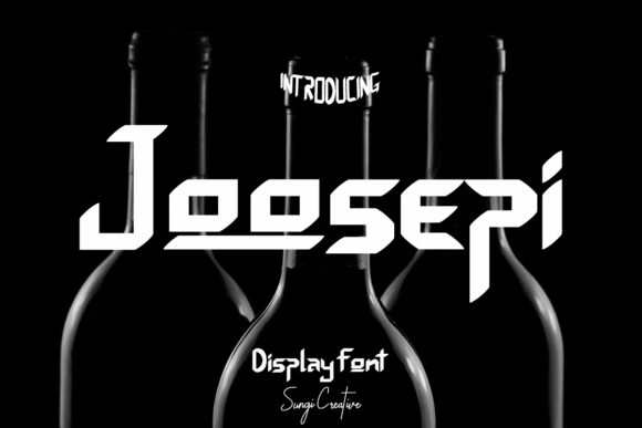 Joosepi Display Font for Bold Digital Branding