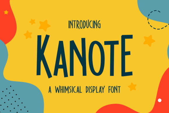 Kanote: The Cute Display Font for Standout Brand Identity
