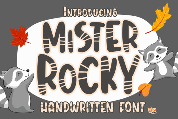 Mister Rocky Font for Joyful Design Projects