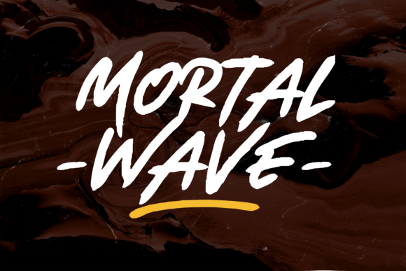 Mortal Wave Font Review for Branding and Creative Projects