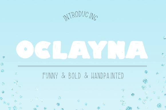 Oclayna Display Font Review: A Bold, Friendly Typeface for Creative Branding