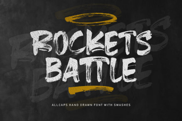 Rockets Battle Font for Bold Editorial Design