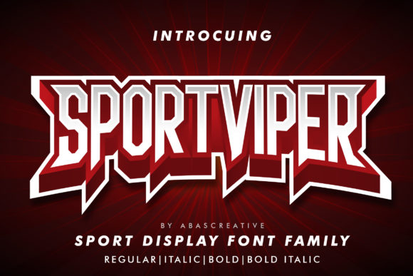 Sport Viper Font: A Bold Typeface That Elevates Brand Design
