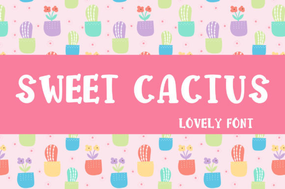 Sweet Cactus Font for Modern Web Design Projects