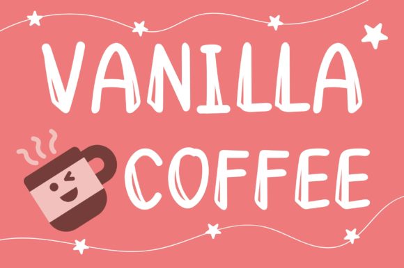 Vanilla Coffee Font for Small Business Branding