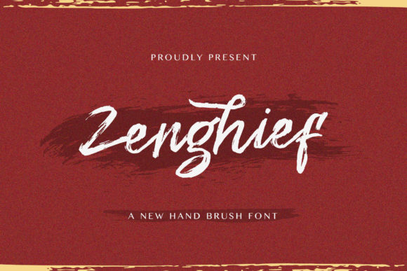 Zenghief Display Font Review for Creative Branding Projects